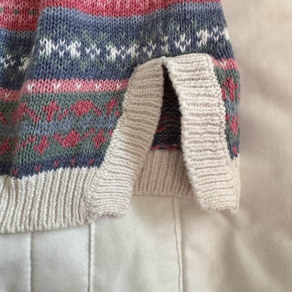 Vintage Countryside Classics Floral Womens Sweater Size Medium - Picture 6 of 7